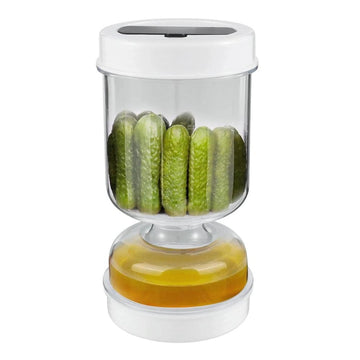 Glass Pickle Jar With Fork