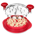 The chicken breast shredder in red.